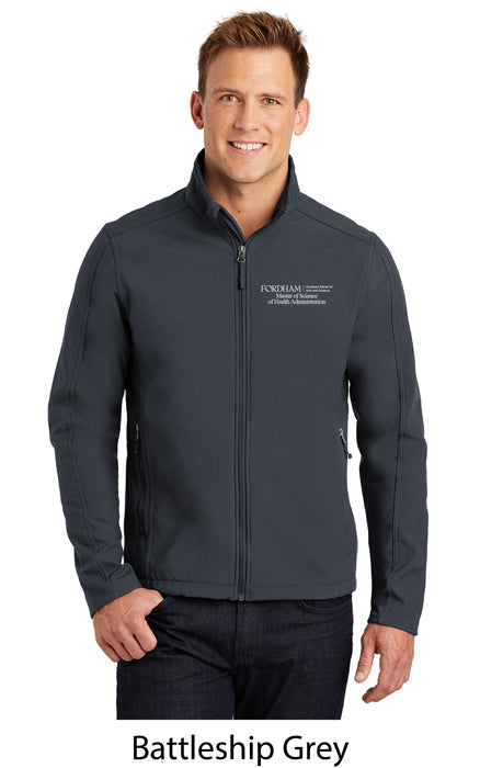Fordham Port Authority® Core Soft Shell Jacket (J317) EMBROIDERED