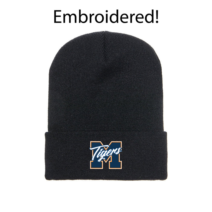 Myers Elementary Beanie - Embroidered - Cuffed/Uncuffed