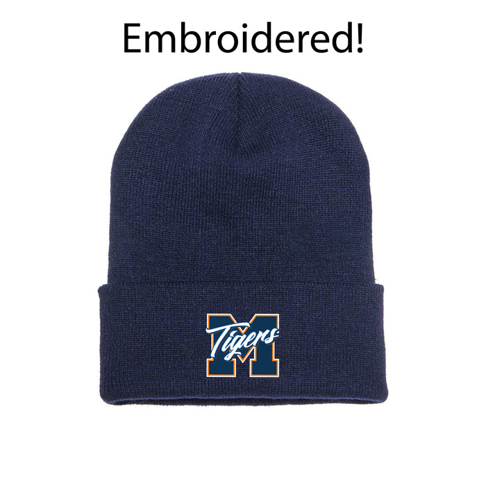 Myers Elementary Beanie - Embroidered - Cuffed/Uncuffed