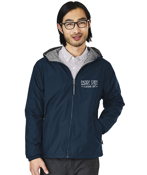 Empire State Charles River Portsmouth Lined Windbreaker - Embroidered